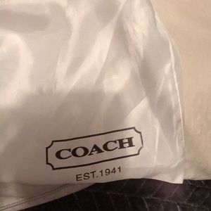 Large Coach dust bag